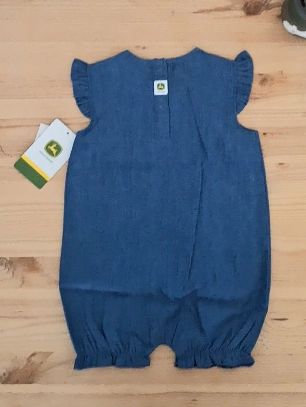 John Deere Romper🍓💙